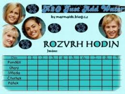 rozvrh